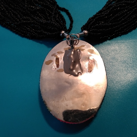 ANTIQUE NECKLACE AND CLIP EARRINGS!!! - Picture 5 of 12